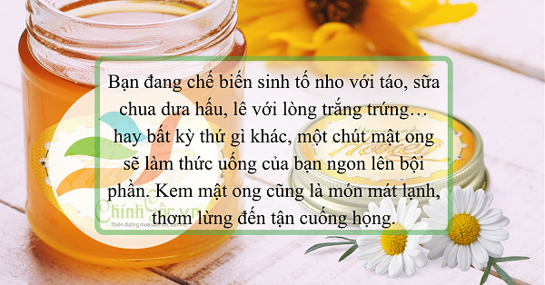 luu y khi su dung mat ong thay duong